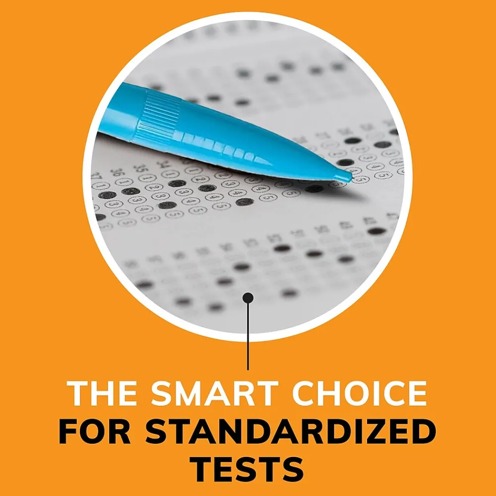 Pencils|BIC Mechanical Pencils, Assorted Sizes, #2 Lead, 60/Pack (WX7TG026-BLK)