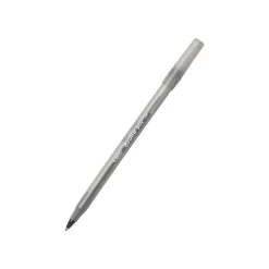 Pens|BIC Round Stic Xtra Life Ballpoint Pens, Medium Point, Black Ink, 432/Carton (GSM11BLKCT)