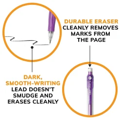 Pencils|BIC Velocity Mechanical Pencil, 0.7mm, #2 Hard Lead, 12/Pack (41174/MV711)