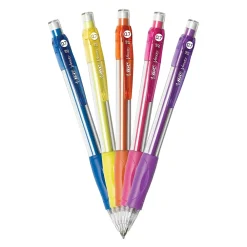 Pencils|BIC Velocity Mechanical Pencil, 0.7mm, #2 Hard Lead, 5/Pack (41192)