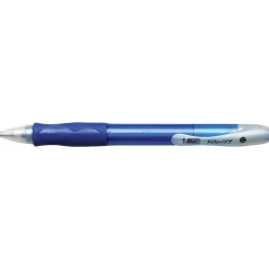 Pens|BIC Velocity Retractable Ballpoint Pens, Medium Point, Blue Ink, Dozen (16263/VLG11BL)