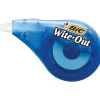 Correction & White-Out|BIC Wite-Out Correction Tape, White, Bulk (WOTAPP1CT)