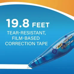 Correction & White-Out|BIC Wite-Out Exact Liner Correction Tape, White, 4/Pack (WOELP418)