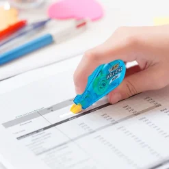 Correction & White-Out|BIC Wite-Out Mini Correction Tape, White, Dozen (WOTM11-WHI)