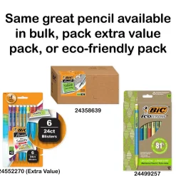 Pencils|BIC Xtra Smooth Mechanical Pencils, 0.7mm, #2 Medium Lead, Dozen (90085/MP11)