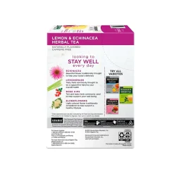 Bigelow Benefits Stay Well Lemon and Echinacea Herbal Tea Pods, 22/Pack (5000359645)