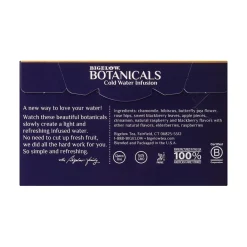 Bigelow Botanicals Decaf Blackberry Raspberry Hibiscus Tea Bags, 18/Box (39000)