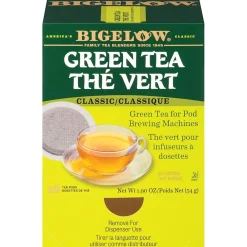Bigelow Classic Green Tea, Pods, 18/Box (RCB07906)