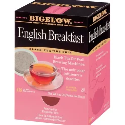 Bigelow English Breakfast Black Tea, Pods, 18/Box (RCB09906)