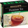 Bigelow Premium Decaf Black Tea, Decaffeinated Black Tea, 48 Tea Bags/Box (RCB00356)