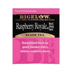 Bigelow Raspberry Royale Black Tea Bags, 28/Box (RCB003401)