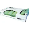 60-64 Gallon Compostable Industrial Trash Bag, 47" x 60", Low Density, 1 Mil, Green, 5 Rolls (Y9460YE R01)<BioTuf Hot
