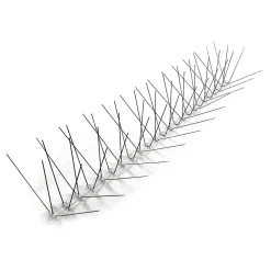 Bird-X Deterrent Steel Spikes, Bird Control, 8"W, 100 ft Long (EWS-100)