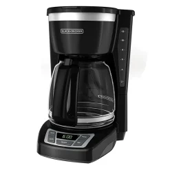 Black & Decker 12-Cups Automatic Coffee Maker, Black (CM1160B)
