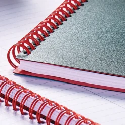 Subject Notebooks|Black N' Red 1-Subject Professional Notebooks, 8.5