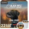 Black Rifle Coffee Company Loyal Spirit Coffee Keurig® K-Cup® Pods, Light Roast, 22/Box (5000384046)
