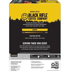 Black Rifle Coffee Company Tactisquatch Coffee Keurig® K-Cup® Pods, Dark Roast, 88/Carton (5000384046CT)