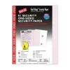 Security & Carbon*Blanks USA Kan't Kopy 8.5" x 11" Security Paper, 60 lbs., Red, 250 Sheets/Pack (KK12A1VRE)
