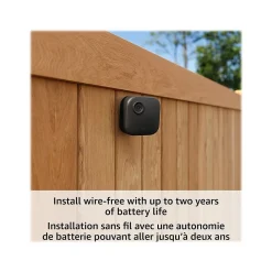 Blink Outdoor 4 Wireless Smart Security Camera System, Black (B0B1N5HW22)