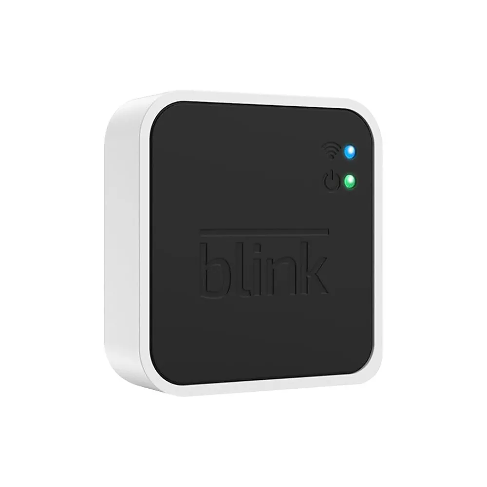 Blink Wi-Fi Wired/Wireless Smart Video Doorbell with Sync Module 2, Black (B08SGC46M9)