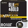 BLK & Bold Brighter Days Coffee Keurig K-Cup Pod, Light Roast, 80/Carton (5000372406CT)