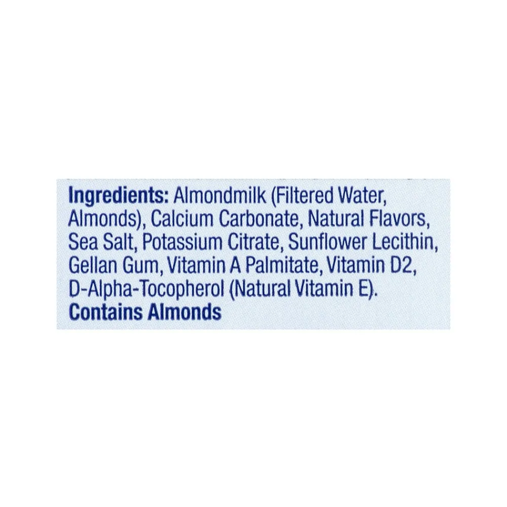 Blue Diamond Almond Breeze Unsweetened Vanilla Almondmilk, 64 fl. oz., 2/Pack (307-00081)