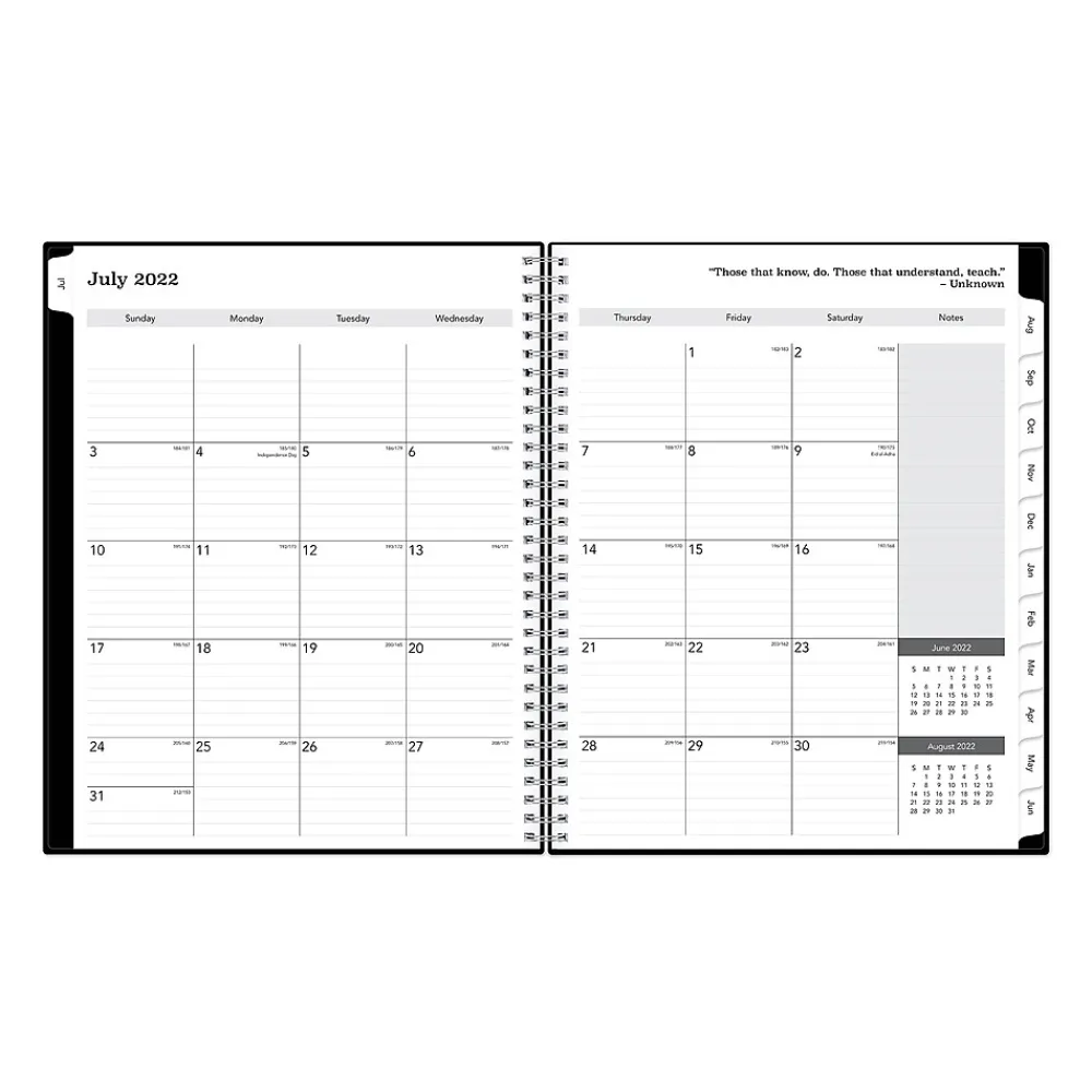 Grade Books*Blue Sky Weekly & Monthly Lesson Planner, 8.5" x 11" (134433-A23)
