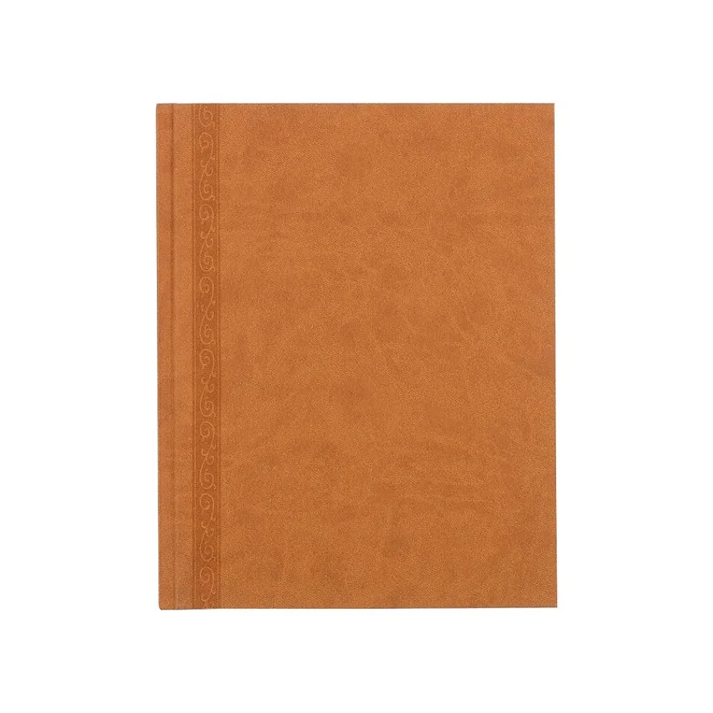 Journals|Blueline Da Vinci Hardcover Journal, 8.5" x 11", College Ruled, Tan, 150 Pages (A8004)