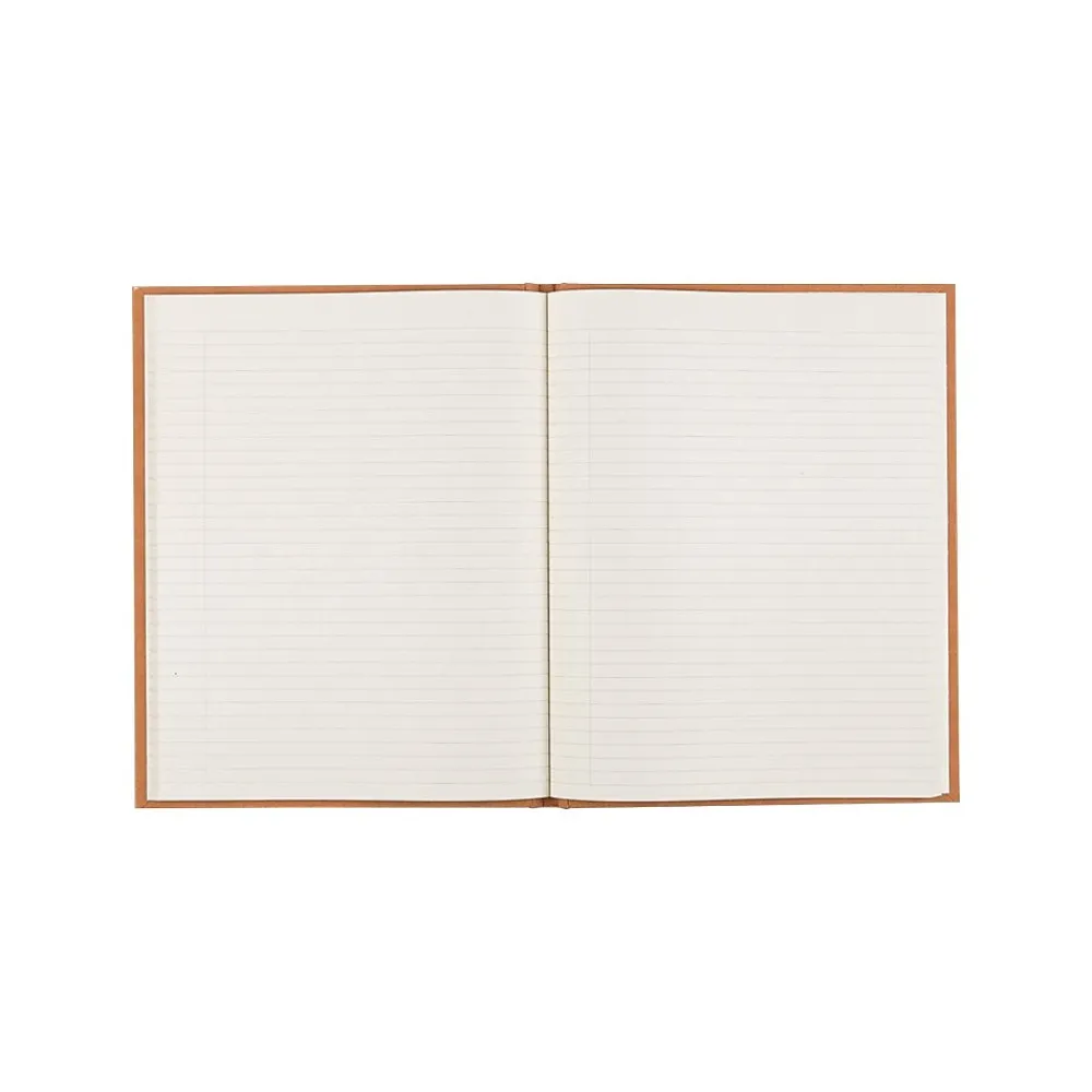Journals|Blueline Da Vinci Hardcover Journal, 8.5" x 11", College Ruled, Tan, 150 Pages (A8004)
