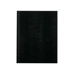 Journals|Blueline Executive Hardcover Journal, 7.25" x 9.25", College Ruled, Black, 150 Pages (A7.BLK)