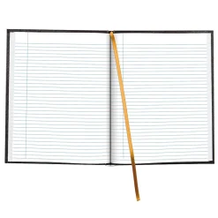 Journals|Blueline Executive Hardcover Journal, 8.5" x 10.75", College Ruled, Black, 150 Pages (A10.81)