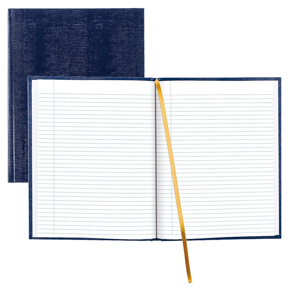 Notebooks|Blueline Executive 1-Subject Professional Notebook, 8.5" x 10.75", College Ruled, 150 Sheets, Assorted Colors (REDA1082)