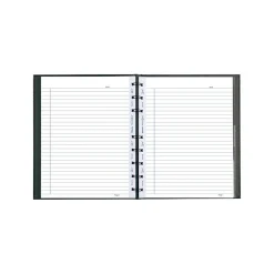 Notebooks|Blueline MiracleBind Professional Notebooks, 7.25" x 9.25", College Ruled, 75 Sheets, Black (AF9150.81)