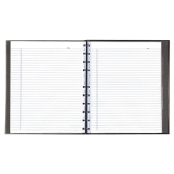Notebooks|Blueline MiracleBind 1-Subject Professional Notebooks, 11" x 9.0625", College Ruled, 75 Sheets, Black (AF11150.81)