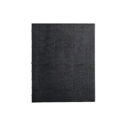 Notebooks|Blueline NotePro Pink Ribbon 1-Subject Professional Notebooks, 7.25" x 9.25", College Ruled, 75 Sheets, Black (A7150.BLK)