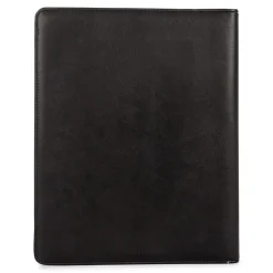 Faux Leather Padfolio, Black (WRC5040BS-Black)<Bond Street Hot