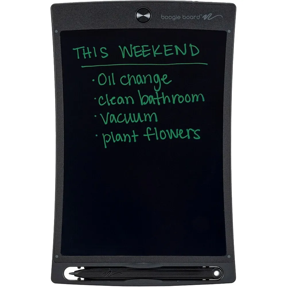 Notepads|Boogie Board Jot Reusable Smart Notepad, Gray (J31020001)