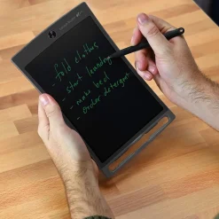 Notepads|Boogie Board Jot Reusable Smart Notepad, Gray (J31020001)