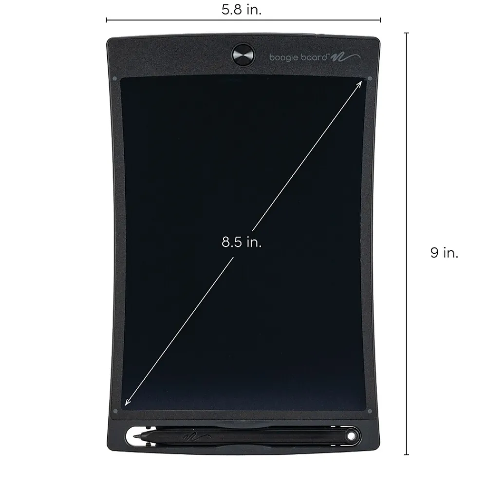 Notepads|Boogie Board Jot Reusable Smart Notepad, Gray (J31020001)