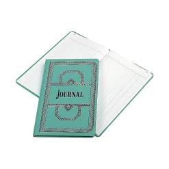 Accounting & Record Journals*Esselte Boorum & Pease 66 Series Record Book, 7.63"W x 12.13"H, Blue, 75 Sheets/Book (66-150-J)