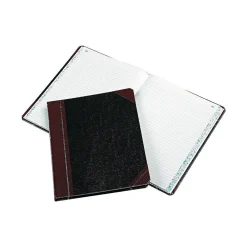 Accounting & Record Journals*Esselte Boorum & Pease 21 Series Record Book, 8.13"W x 10.38"H, Black, 75 Sheets/Book (21-150-R)