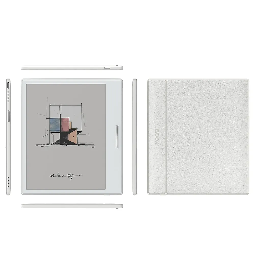 Go E-Ink 7" Tablet, WiFi, 64GB, Android, White (OPC1211R)<BOOX Outlet