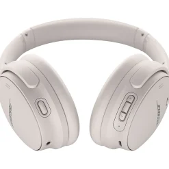 QuietComfort 45 Wireless Active Noise Canceling On-Ear Headphones, Bluetooth, White (866724-0200)<Bose Hot