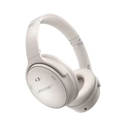 QuietComfort 45 Wireless Active Noise Canceling On-Ear Headphones, Bluetooth, White (866724-0200)<Bose Hot