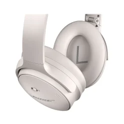 QuietComfort 45 Wireless Active Noise Canceling On-Ear Headphones, Bluetooth, White (866724-0200)<Bose Hot
