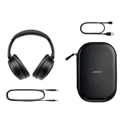 QuietComfort Bluetooth Wireless Active Noise Cancelling Over-the-Ear Headphones, Black (884367-0100)<Bose Hot