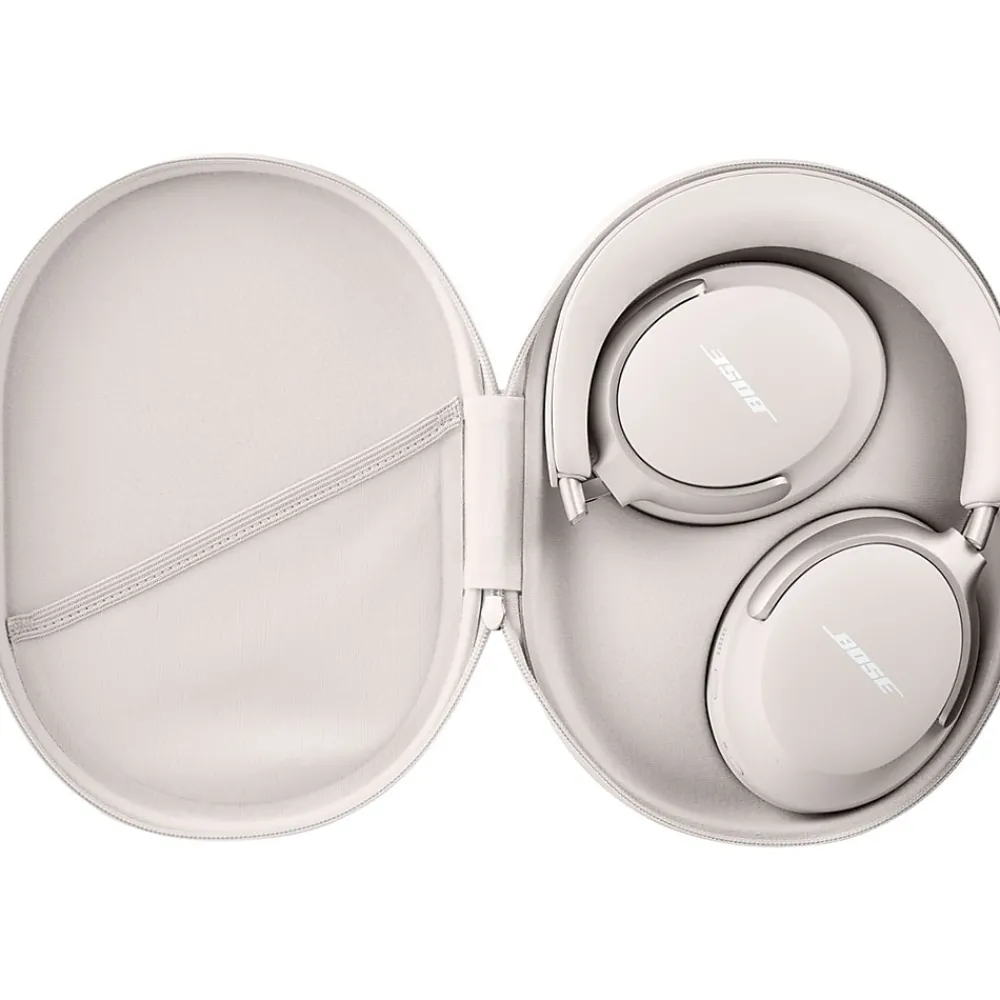 Bose QuietComfort Ultra Wireless Noise Cancelling Over-the-Ear Headphones, White Smoke (880066-0200)