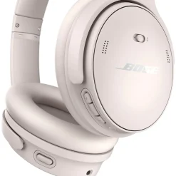 QuietComfort Wireless Active Noise Cancelling Over-the-Ear Headphones, White Smoke (884367-0200)<Bose