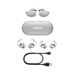Sport Wireless Bluetooth Stereo Earbuds, Glacier White (805746-0030)<Bose Outlet
