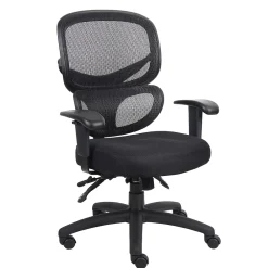 Office Chairs*Boss Office Products Boss Multi-Function Mesh Task Chair, Black (B6338)